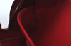 Authentic Louis Vuitton Epi Dauphine Cosmetic Pouch Red M48447 LV K9658
