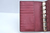 Authentic GUCCI Guccissima GG Leather Notebook Cover 115240 Bordeaux Red K9662