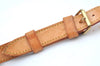 Authentic Louis Vuitton Leather Shoulder Strap Beige 35.8-42.9" LV K9663