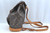 Authentic Louis Vuitton Monogram Montsouris MM Backpack M51136 LV K9669