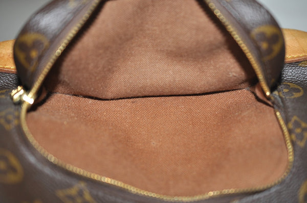 Authentic Louis Vuitton Monogram Montsouris MM Backpack M51136 LV K9669