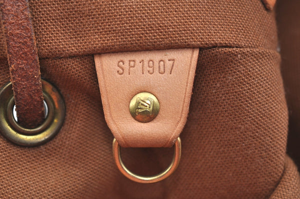 Authentic Louis Vuitton Monogram Montsouris MM Backpack M51136 LV K9669