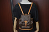 Authentic Louis Vuitton Monogram Montsouris MM Backpack M51136 LV K9669