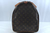 Authentic Louis Vuitton Monogram Keepall 55 Travel Boston Bag M41424 LV K9673