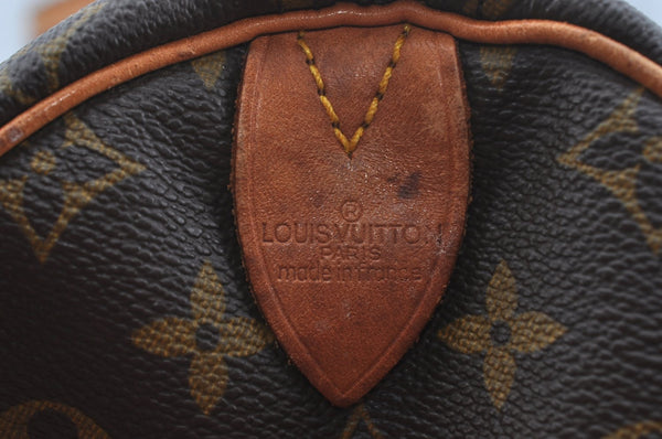 Authentic Louis Vuitton Monogram Keepall 55 Travel Boston Bag M41424 LV K9673