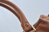 Authentic TORY BURCH Ella Leather Shoulder Tote Bag Brown K9675