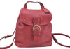 Authentic COACH Backpack Leather Red K9684