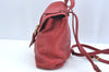 Authentic COACH Backpack Leather Red K9684