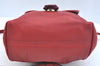 Authentic COACH Backpack Leather Red K9684