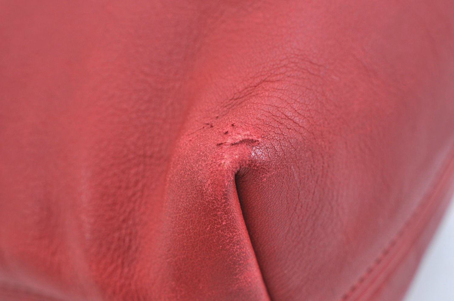 Authentic COACH Backpack Leather Red K9684