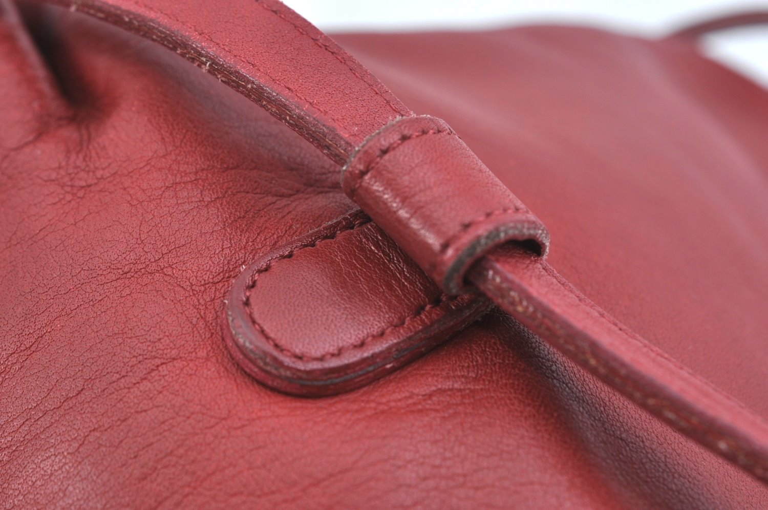 Authentic COACH Backpack Leather Red K9684