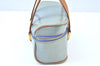Auth Louis Vuitton Vernis Sullivan Horizontale PM Hand Bag Light Blue LV K9686