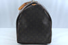 Authentic Louis Vuitton Monogram Keepall 55 Travel Boston Bag M41424 Junk K9688