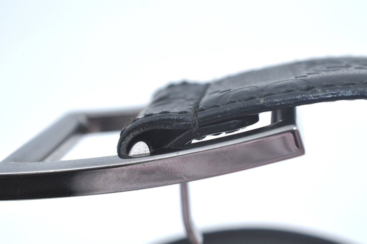 Authentic GUCCI Guccissima Belt Leather 32.7-34.6