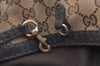 Authentic GUCCI Shoulder Hand Bag GG Canvas Leather 223972 Brown K9697