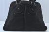 Authentic Chloe Paddington Leather Shoulder Hand Bag Black K9698