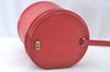 Auth Louis Vuitton Epi Cannes Red Cosmetic Hand Bag Purse M48037 LV Junk K9705