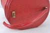 Auth Louis Vuitton Epi Cannes Red Cosmetic Hand Bag Purse M48037 LV Junk K9705