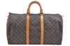 Authentic Louis Vuitton Monogram Keepall 50 Travel Boston Bag Old Model LV K9709