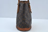 Authentic Louis Vuitton Monogram Bucket PM Shoulder Tote Bag M42238 LV K9712