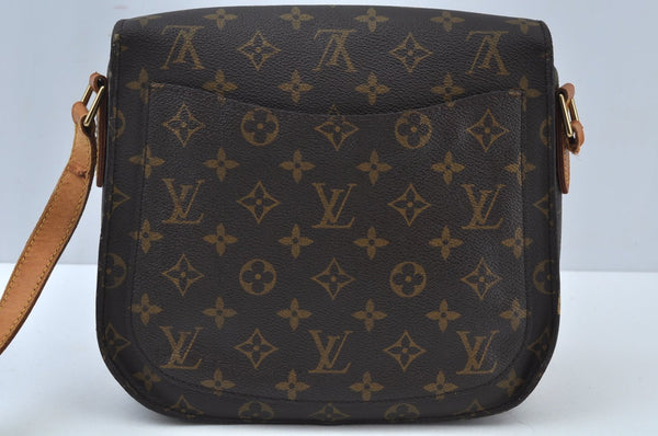 Auth Louis Vuitton Monogram Saint Cloud GM M51242 Shoulder Cross Bag Junk K9715