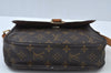 Auth Louis Vuitton Monogram Saint Cloud GM M51242 Shoulder Cross Bag Junk K9715