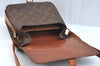 Authentic Louis Vuitton Monogram Cartouchiere MM Shoulder Bag Old Model K9721