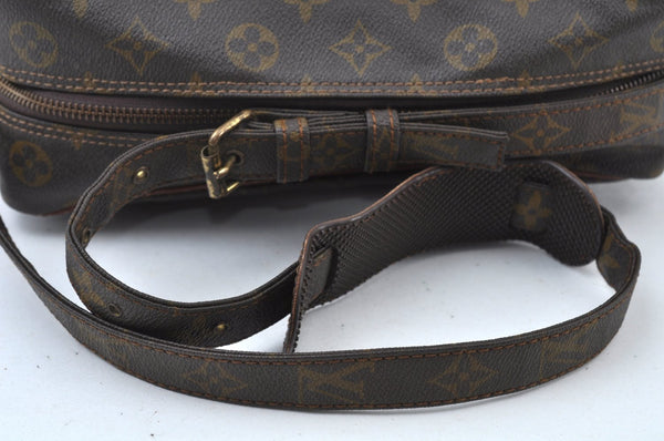 Authentic Louis Vuitton Monogram Marceau Shoulder Cross Body Bag Old Model K9727