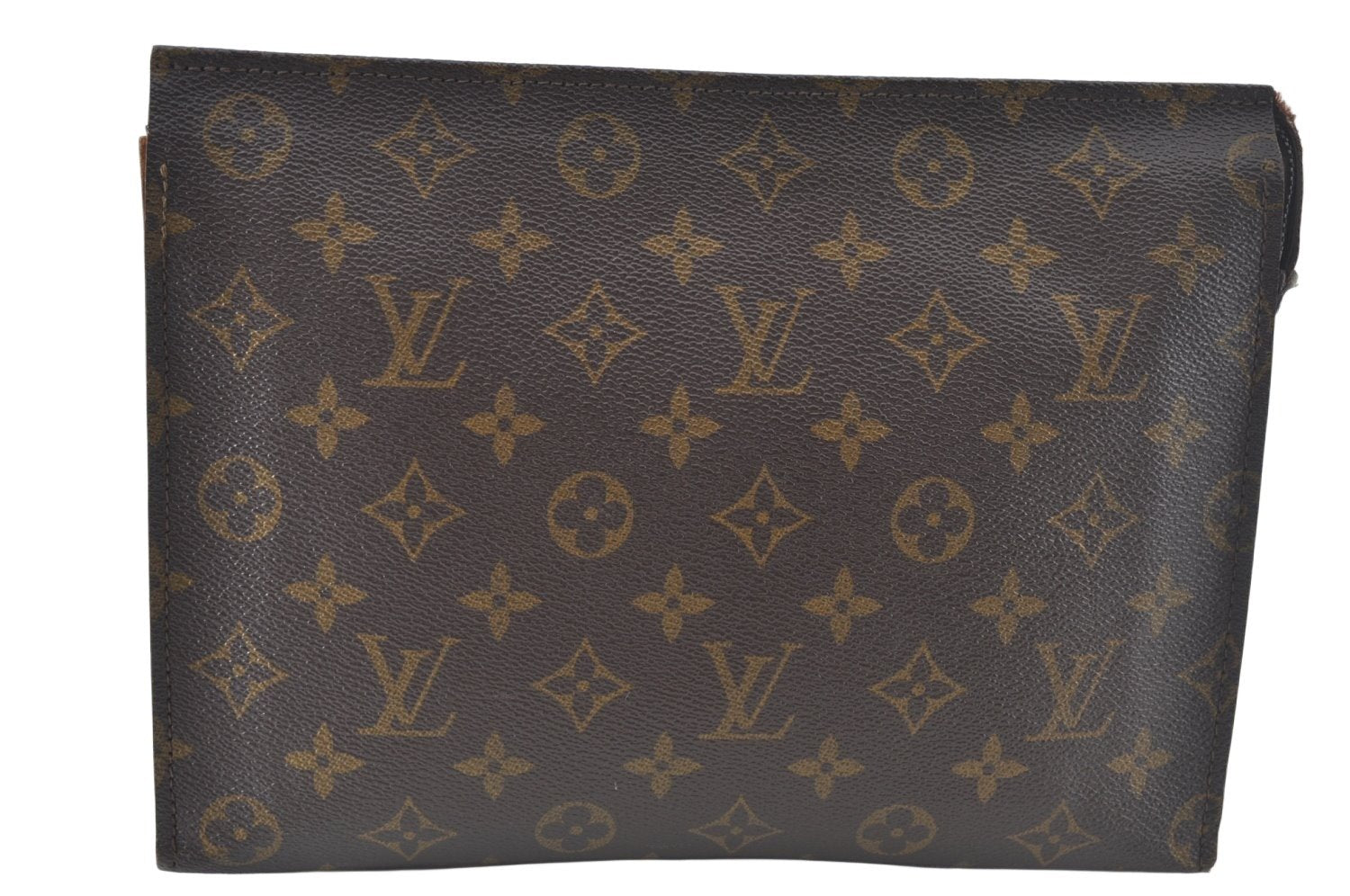 Auth Louis Vuitton Monogram Poche Toilette 26 Cosmetics Pouch Old Model LV K9730