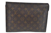 Auth Louis Vuitton Monogram Poche Toilette 26 Cosmetics Pouch Old Model LV K9730
