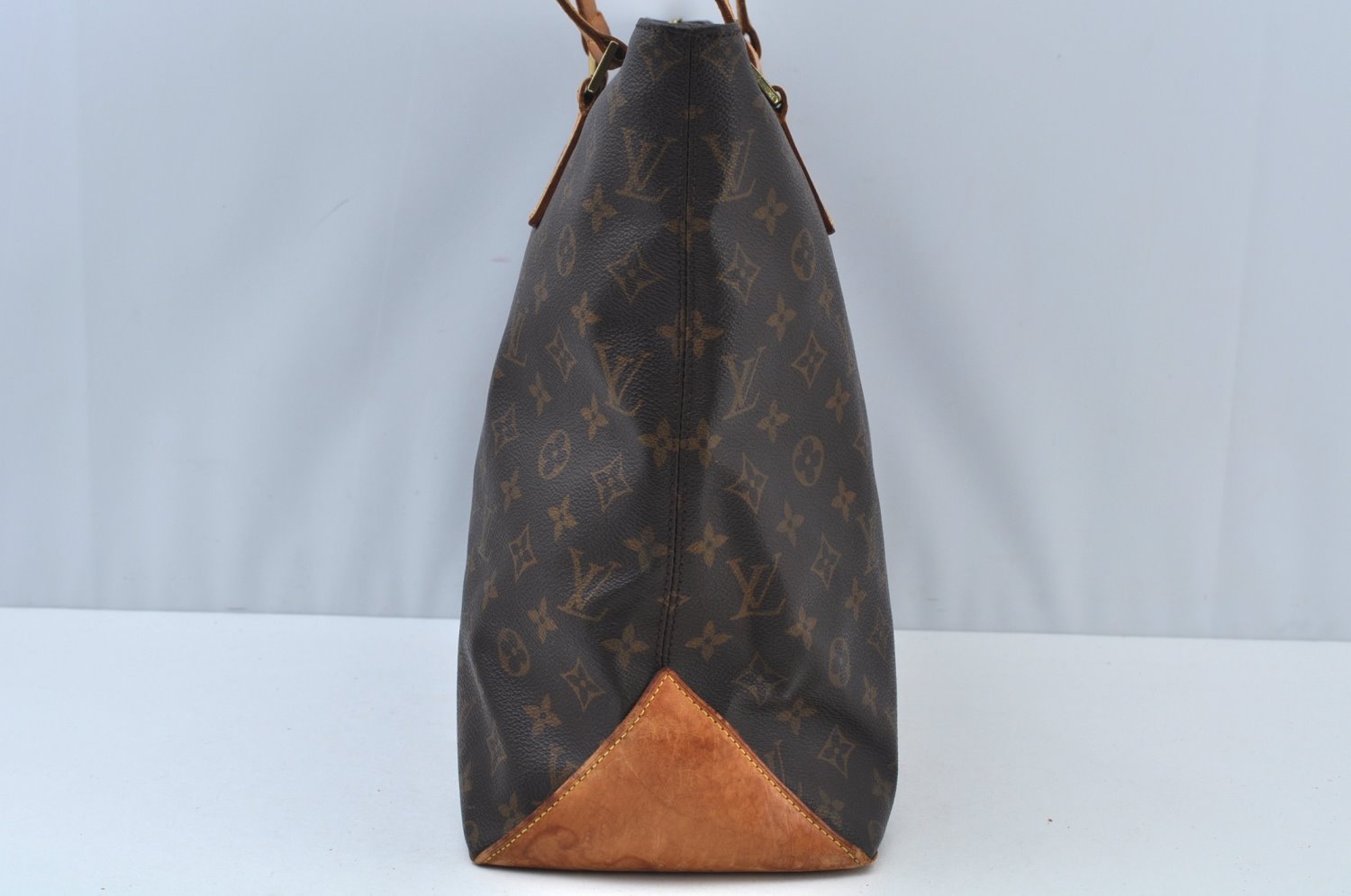 Authentic Louis Vuitton Monogram Cabas Mezzo Shoulder Tote Bag M51151 LV K9737