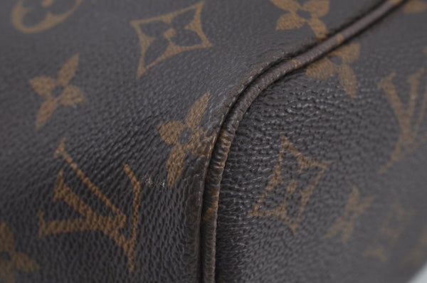 Authentic Louis Vuitton Monogram Neverfull PM Shoulder Tote Bag M40155 LV K9739