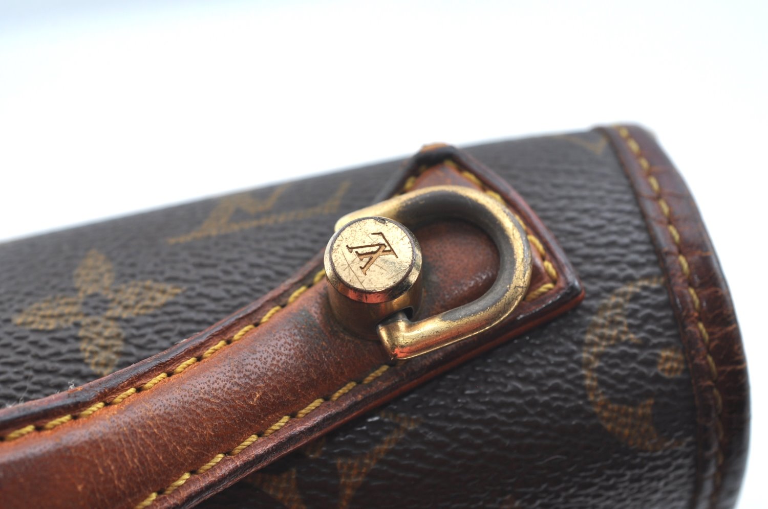 Auth Louis Vuitton Monogram Bel Air 2Way Shoulder Hand Bag M51122 LV Junk K9749