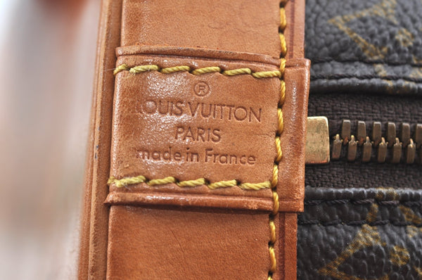 Authentic Louis Vuitton Monogram Alma Hand Bag Purse M51130 LV K9750