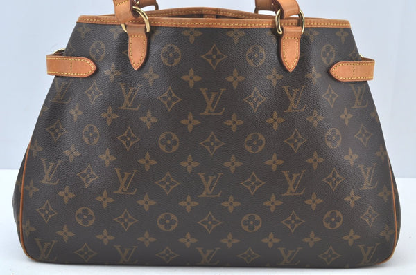 Authentic Louis Vuitton Monogram Batignolles Horizontal Tote Bag M51154 LV K9751