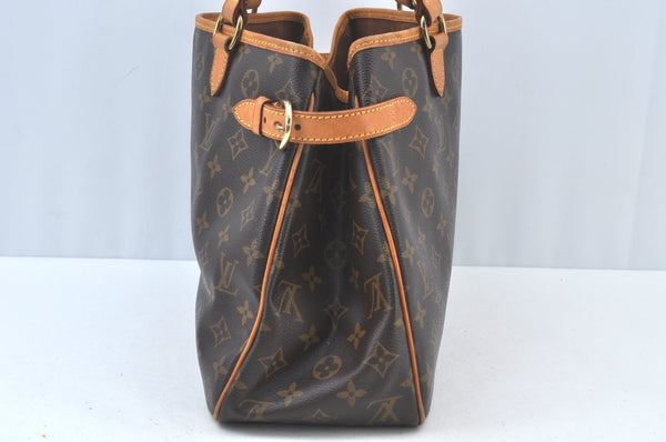 Authentic Louis Vuitton Monogram Batignolles Horizontal Tote Bag M51154 LV K9751