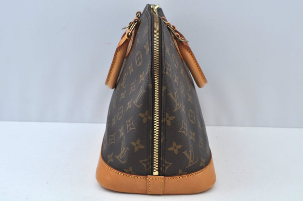 Authentic Louis Vuitton Monogram Alma Hand Bag Purse M51130 LV K9753