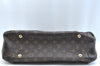 Authentic Louis Vuitton Monogram Montaigne GM 2Way Hand Bag M41067 LV K9755