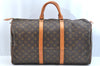 Authentic Louis Vuitton Monogram Keepall 50 Travel Boston Bag Old Model LV K9757