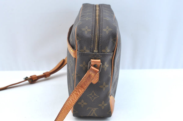 Authentic Louis Vuitton Monogram Trocadero 30 Shoulder Cross Bag M51272 LV K9758