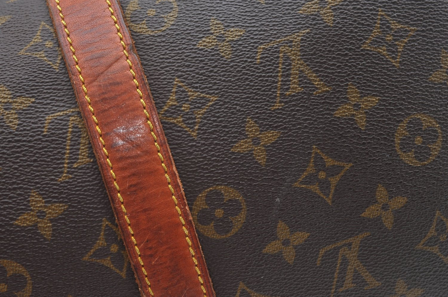 Auth Louis Vuitton Monogram Keepall Bandouliere 45 Boston Bag Old Model LV K9759