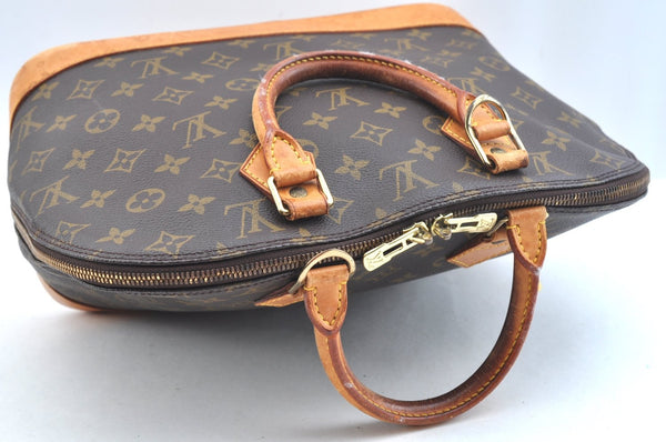 Authentic Louis Vuitton Monogram Alma Hand Bag Purse M51130 LV K9761