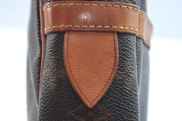 Authentic Louis Vuitton Monogram Compiegne 28 Clutch Hand Bag M51845 LV K9762