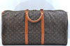 Authentic Louis Vuitton Monogram Keepall 60 Travel Boston Bag M41422 LV K9768