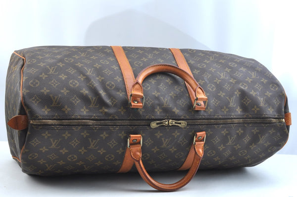 Authentic Louis Vuitton Monogram Keepall 60 Travel Boston Bag M41422 LV K9768