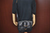 Authentic Cartier Must de Cartier Leather Shoulder Cross Body Bag Black K9773