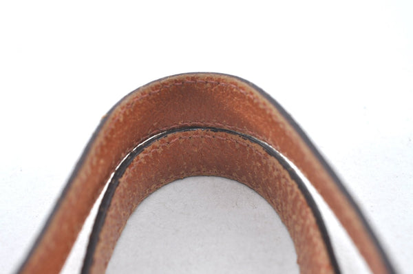 Authentic GUCCI Vintage Shoulder Tote Bag GG Canvas Leather Brown K9774