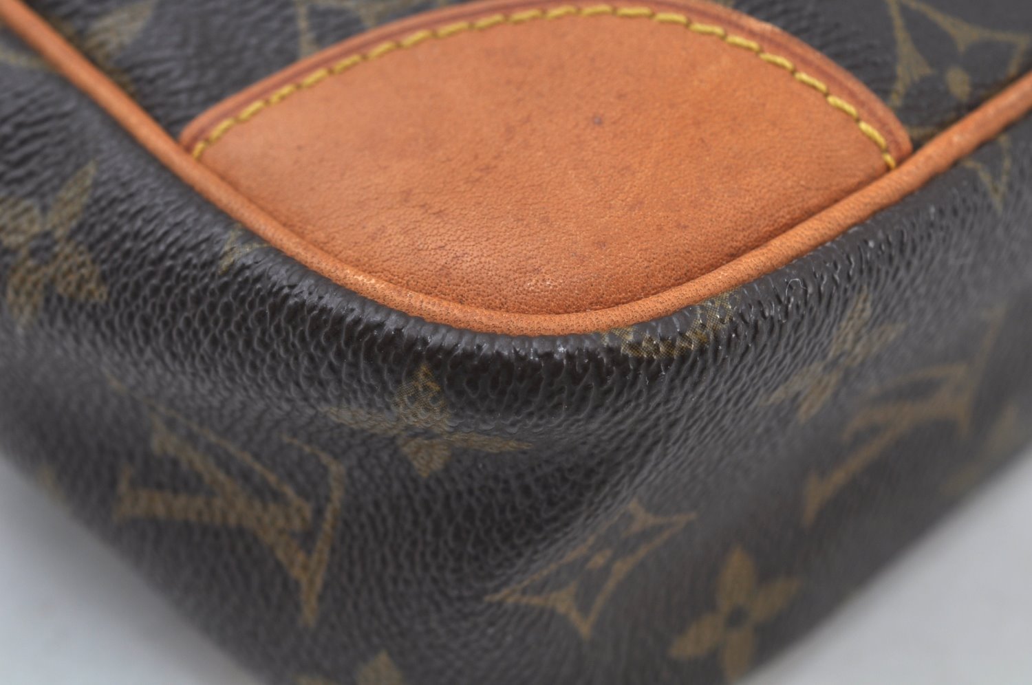 Authentic Louis Vuitton Monogram Compiegne 28 Clutch Hand Bag M51845 LV K9775