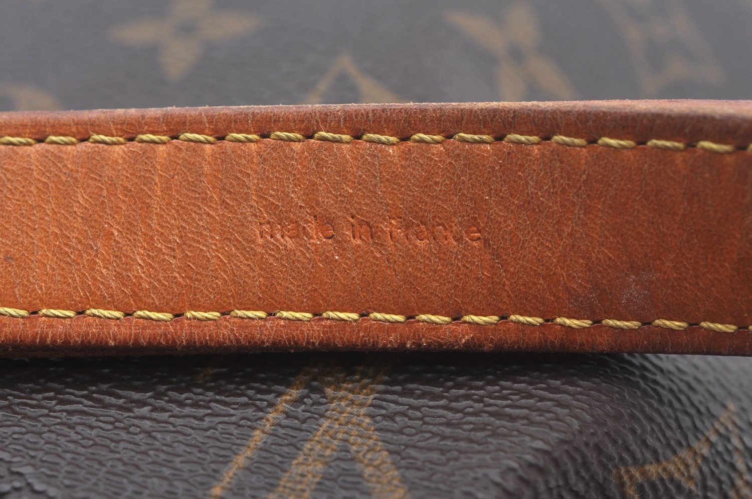 Authentic Louis Vuitton Monogram Petit Noe M42226 Shoulder Drawstring Bag K9777