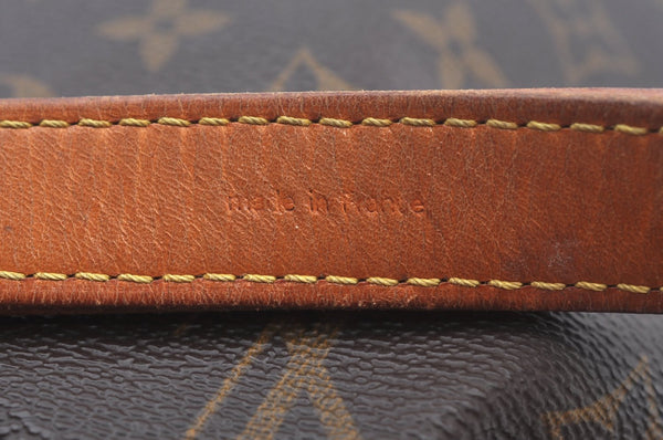 Authentic Louis Vuitton Monogram Petit Noe M42226 Shoulder Drawstring Bag K9777